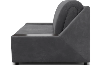 ​Диван прямой Канзас 160, модель 065, Maxx 965​ (темно-серый) / венге