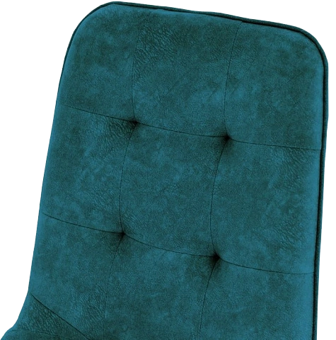 Стул Бордо, мягкий, милано 08, велюр, каркас паук черный 