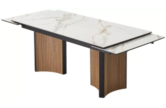 Обеденный раздвижной стол Страдивари 180, 116 BG, керамика, дуб американский