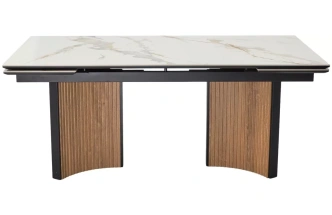 Обеденный раздвижной стол Страдивари 180, 116 BG, керамика, дуб американский