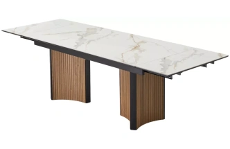 Обеденный раздвижной стол Страдивари 180, 116 BG, керамика, дуб американский