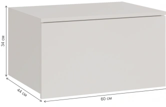 Шкаф навесной малый Роут, кашемир