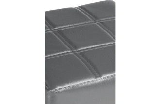 Табурет Khurkroks, серый полимер / светлый мусс