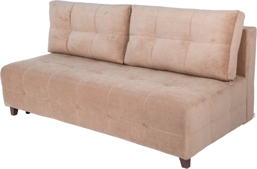 Диван прямой Бали 4 без боковин, Catania humus