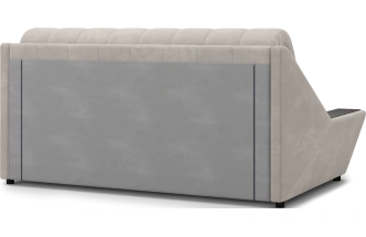 Диван прямой Канзас 160, модель 065, Maxx 100 (бежевый) / венге