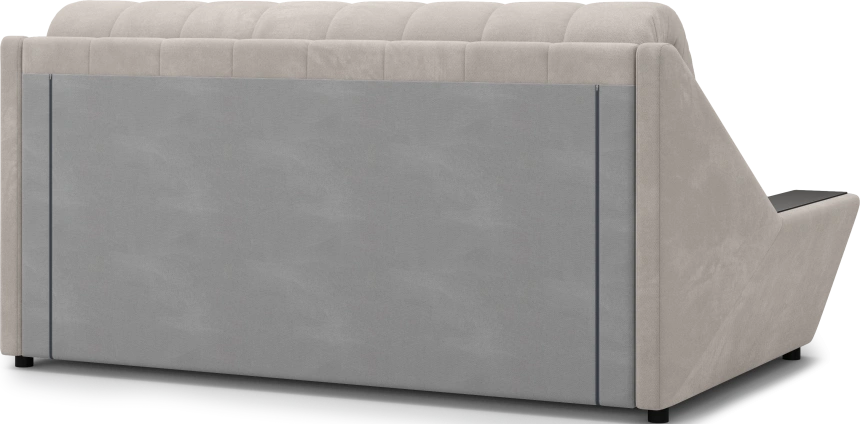 ​Диван прямой Канзас 160, модель 065, Maxx 100 (бежевый) / венге