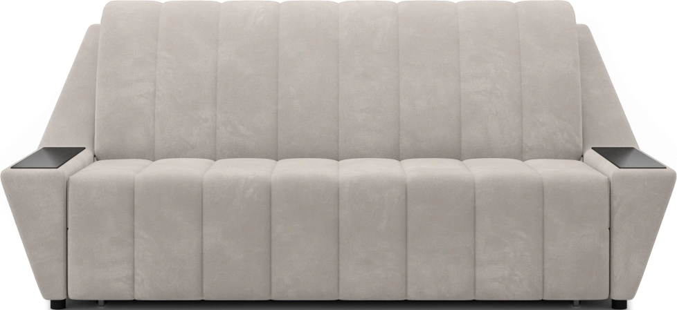 ​Диван прямой Канзас 160, модель 065, Maxx 100 (бежевый) / венге