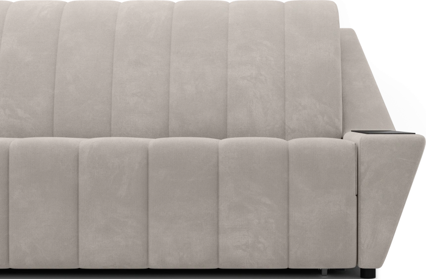 ​Диван прямой Канзас 160, модель 065, Maxx 100 (бежевый) / венге