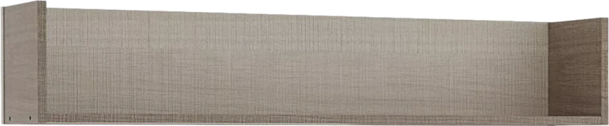 Полка настенная Юта, Крослайн карамель / Латте