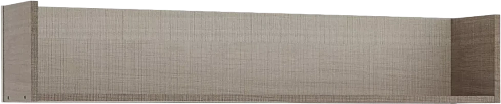 Полка настенная Юта, Крослайн карамель / Латте