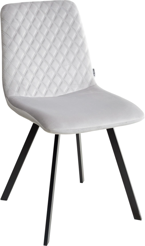 Стул Daiquiri, мягкий, Bluvel-03 Light Grey, велюр