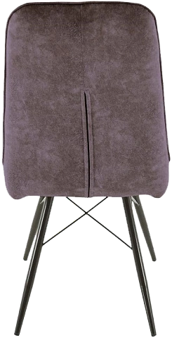 Стул Бордо, мягкий, милано 09, велюр, каркас паук черный 