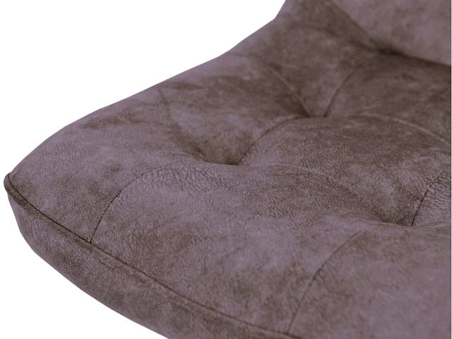 Стул Бордо, мягкий, милано 09, велюр, каркас паук черный 