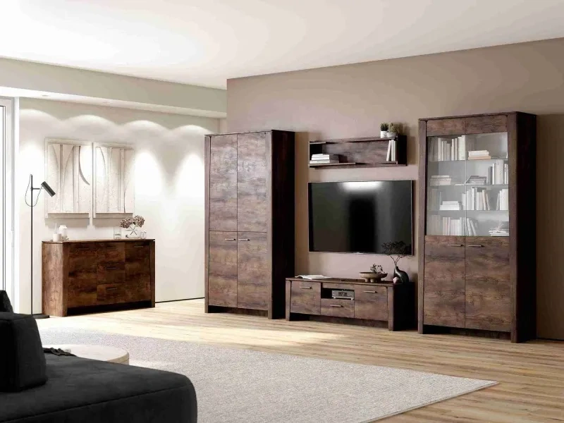 Тумба Мальта, с полками и ящиками, таксония