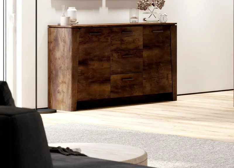 Тумба Мальта, с полками и ящиками, таксония