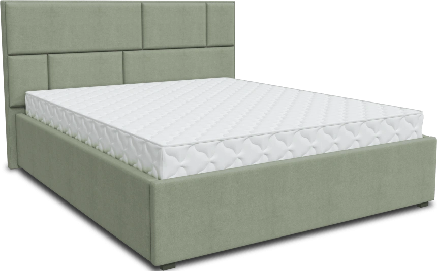 Кровать Невада 1, мягкая, двуспальная, 160x200, Боска 16