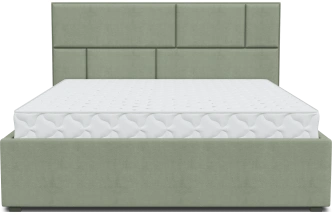 Кровать Невада 1, мягкая, двуспальная, 160x200, Боска 16