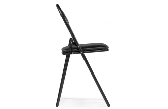 Стул Gikat, складной, черный / темный мусс