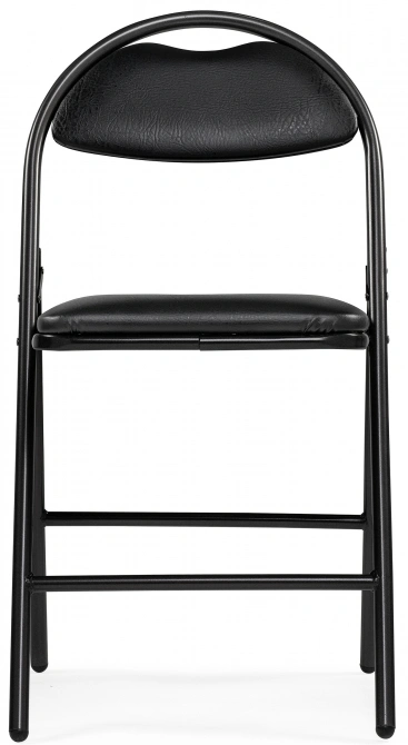 Стул Gikat, складной, черный / темный мусс