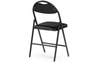 Стул Gikat, складной, черный / темный мусс