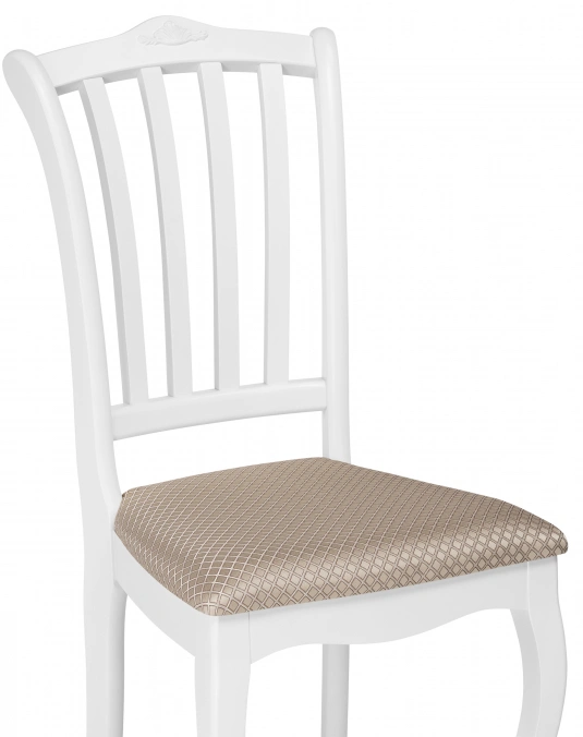 Стул Виньетта, деревянный, бежевый / слоновая кость