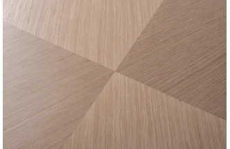 Обеденный стол 58DB-17035, 300x120x77, МДФ, Шпон, светло-коричневый / серый