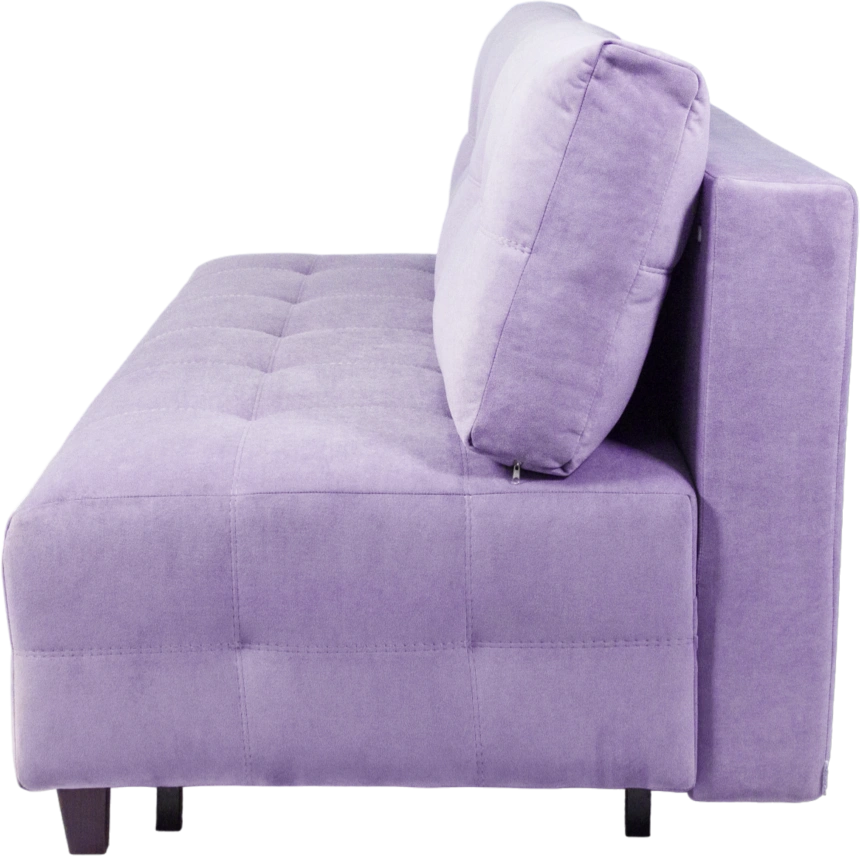 Диван прямой Бали 4 без боковин, Candy lavender