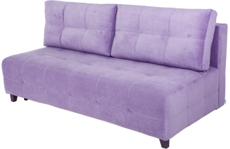 Диван прямой Бали 4 без боковин, Candy lavender