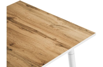 Кухонный стол Энлэй, 110х70х75, дуб вота / белый