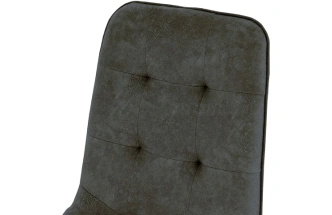 Стул Бордо, мягкий, милано 12, велюр, каркас паук черный