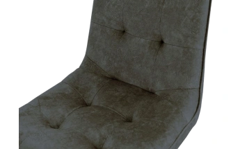 Стул Бордо, мягкий, милано 12, велюр, каркас паук черный