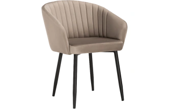 Стул Корсо, бежевое / черное