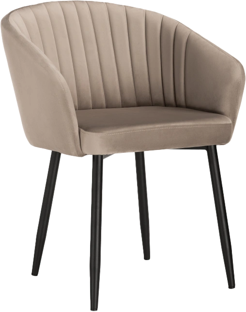 Стул Корсо, бежевое / черное