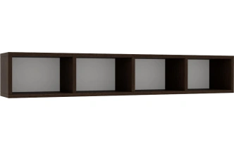 Полка навесная Модена, венге