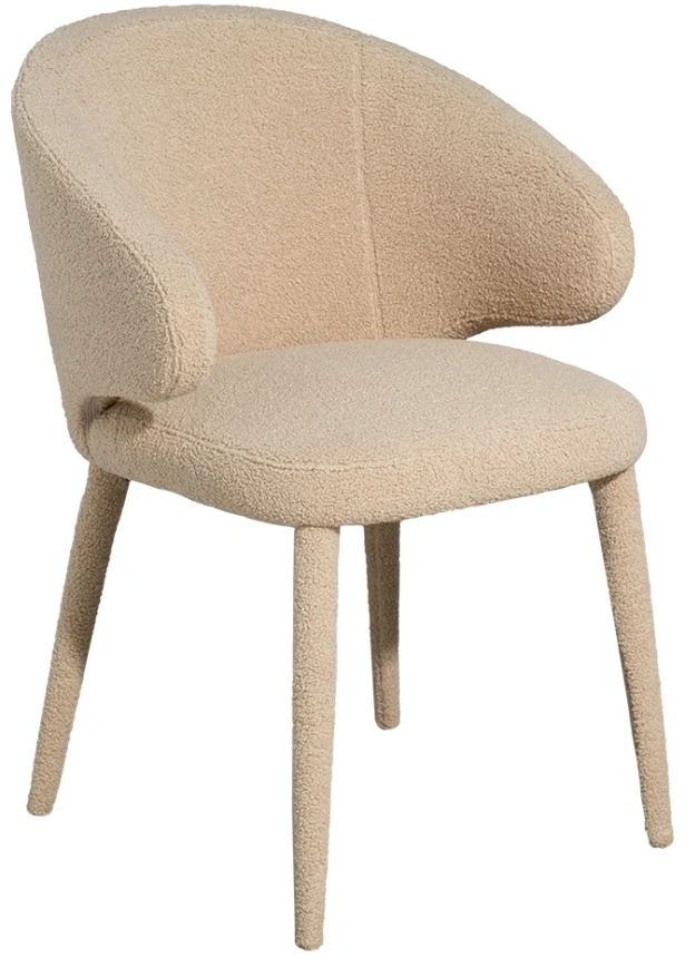 Стул 58DB-22309, мягкий, бежевый