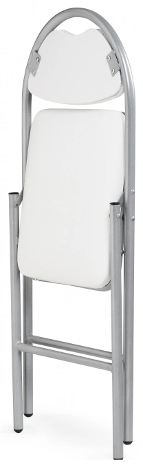 Стул Gikat, складной, белый полимер / светлый мусс