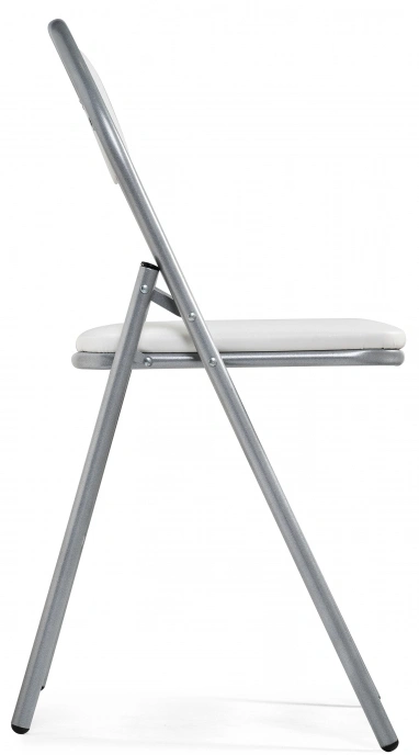 Стул Gikat, складной, белый полимер / светлый мусс