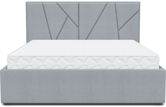 Кровать Рица 1, мягкая, двуспальная, 160x200, Levis 08