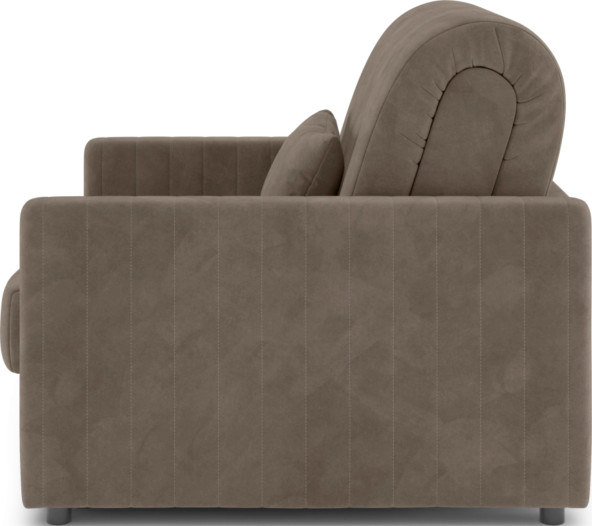 ​Кресло-кровать Хилтон 80, модель 139, Ultra Beige (бежевый) / венге