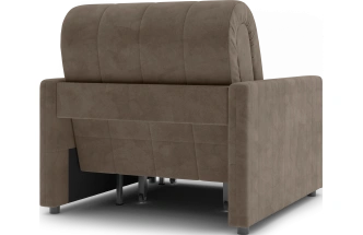 ​Кресло-кровать Хилтон 80, модель 139, Ultra Beige (бежевый) / венге