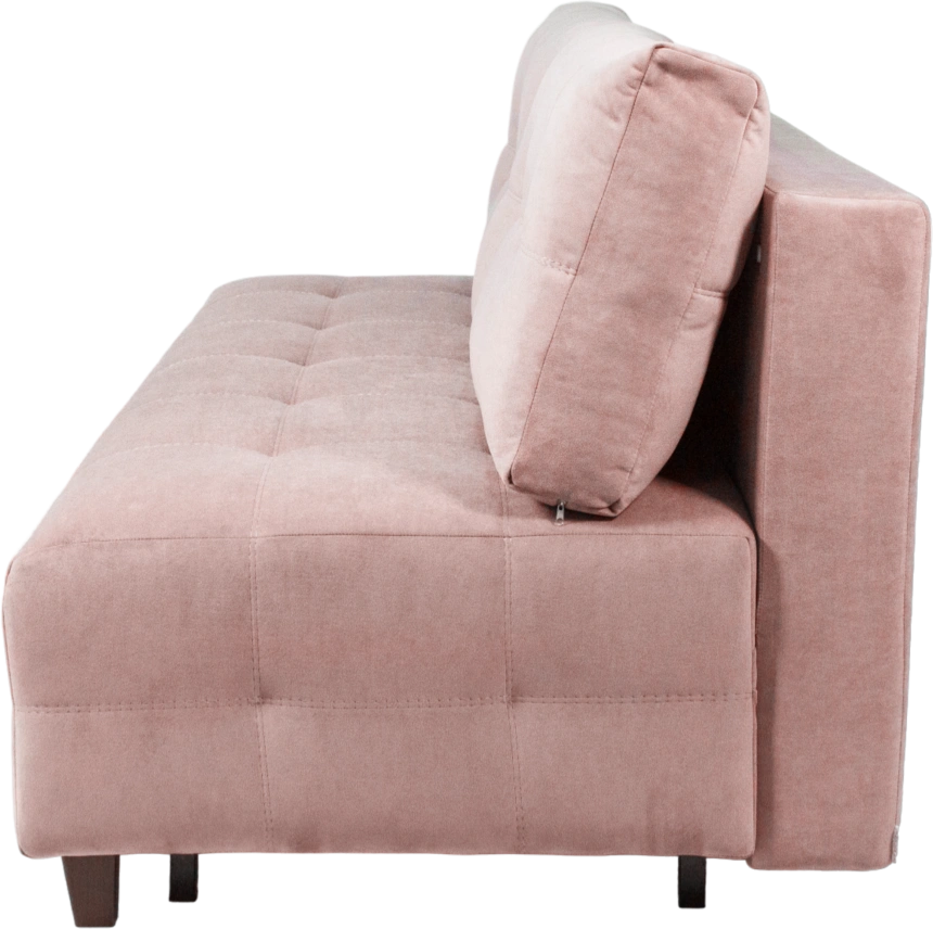 Диван прямой Бали 4 без боковин, Candy cream