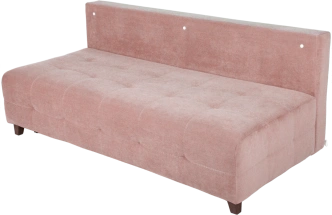 Диван прямой Бали 4 без боковин, Candy cream