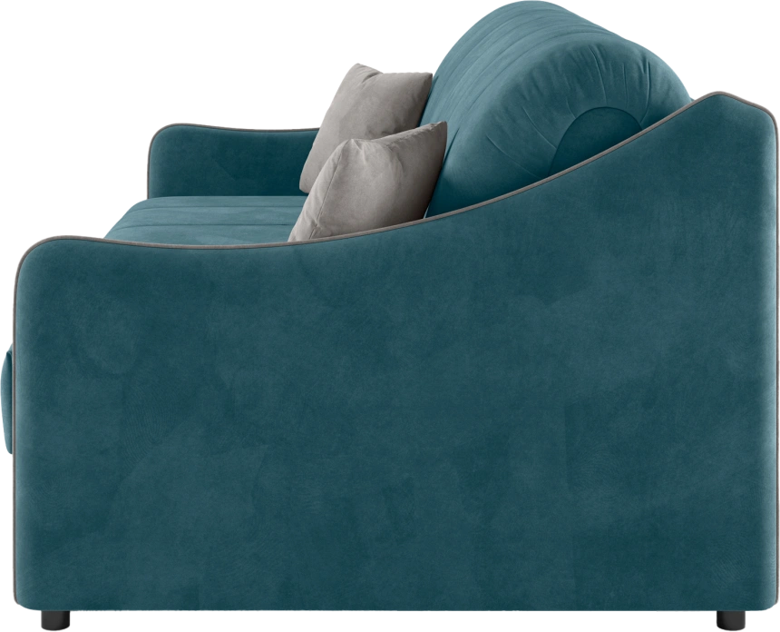 ​Диван прямой Дели 140, модель 032, Ultra Atlantic​ / Ultra Dove​ (синий)