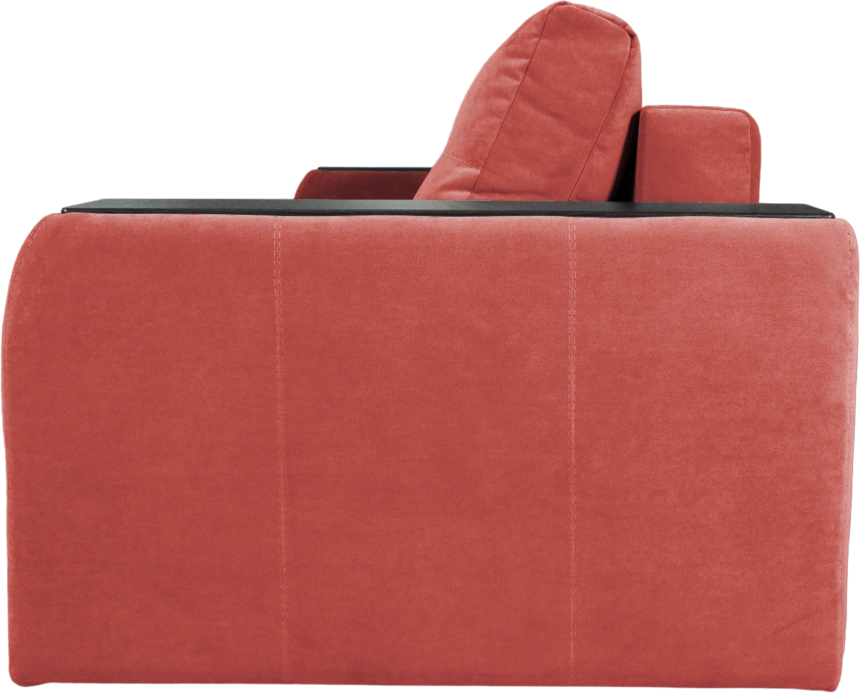 Диван прямой Бали 4, Tenerife holly berry, декор Венге