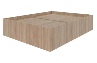 Кровать Илга 160x200, Дуб сонома