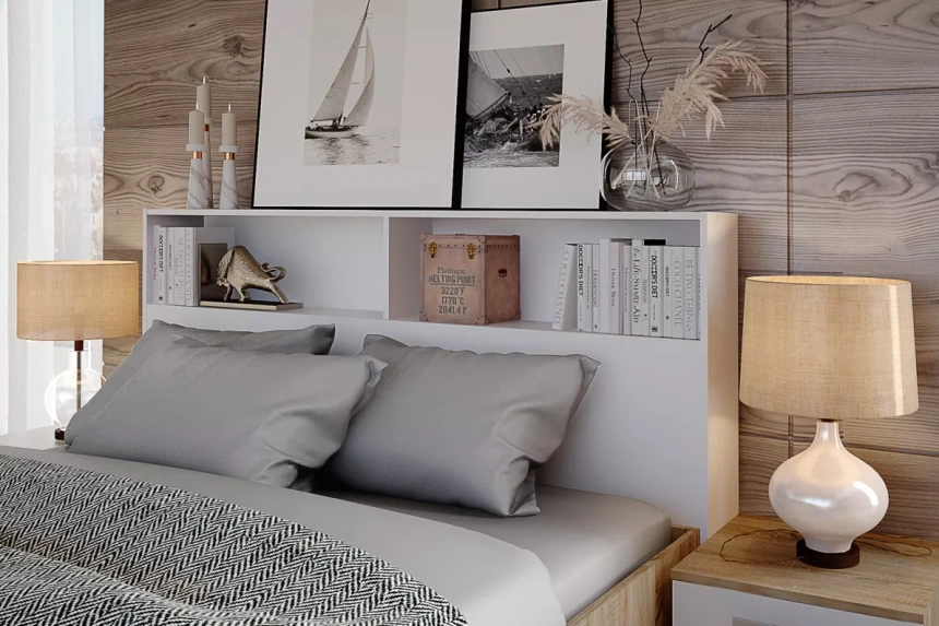 Кровать Илга 160x200, Дуб сонома