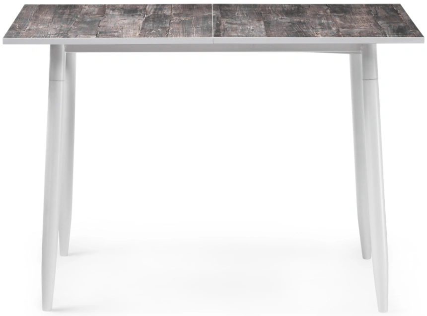 Кухонный раздвижной стол Энлэй, 110(140)х70х75, кантри 2047 / белый