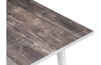 Кухонный раздвижной стол Энлэй, 110(140)х70х75, кантри 2047 / белый