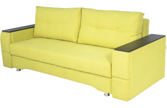 Диван прямой Атлант 2, Uno lime, Венге