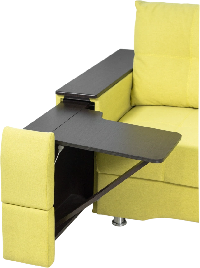 Диван прямой Атлант 2, Uno lime, Венге